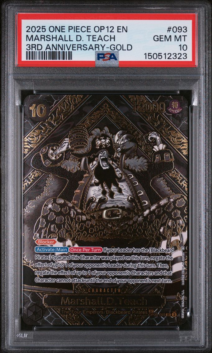 2025 #093 Marshall D. Teach PSA 