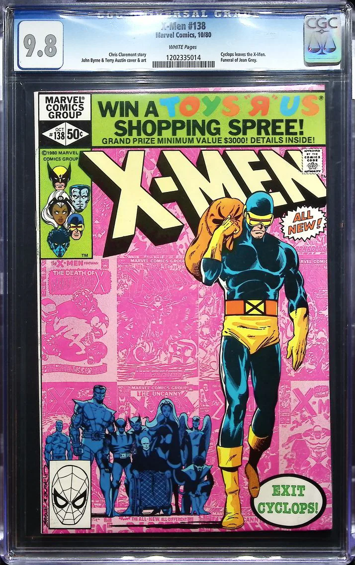 1980 X-Men #138 CGC 9.8 Marvel Comics
