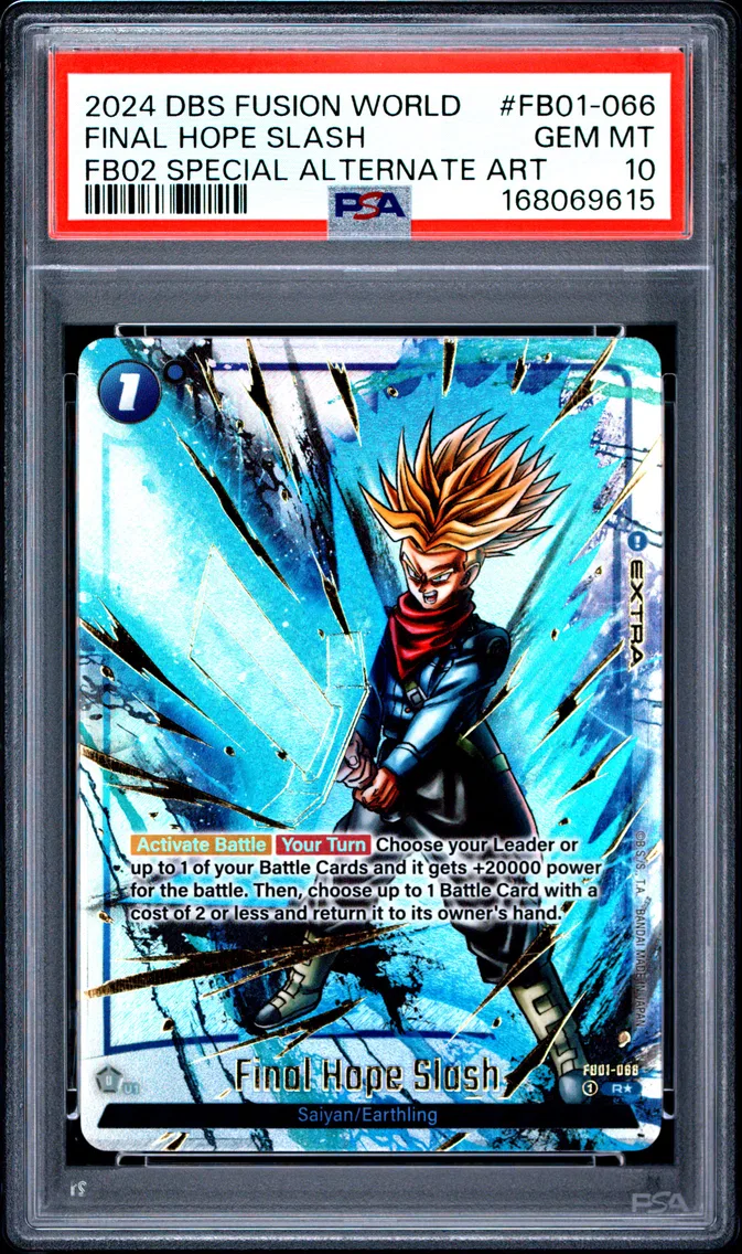 2024 #FB01-066 Final Hope Slash PSA 10 Dragon Ball Super Card Game Fusion World Blazing Aura