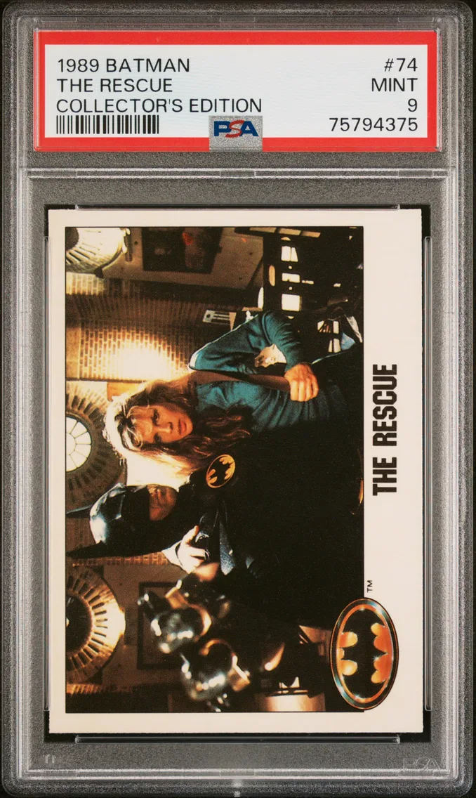 1989 #74 The Rescue PSA 9 Batman