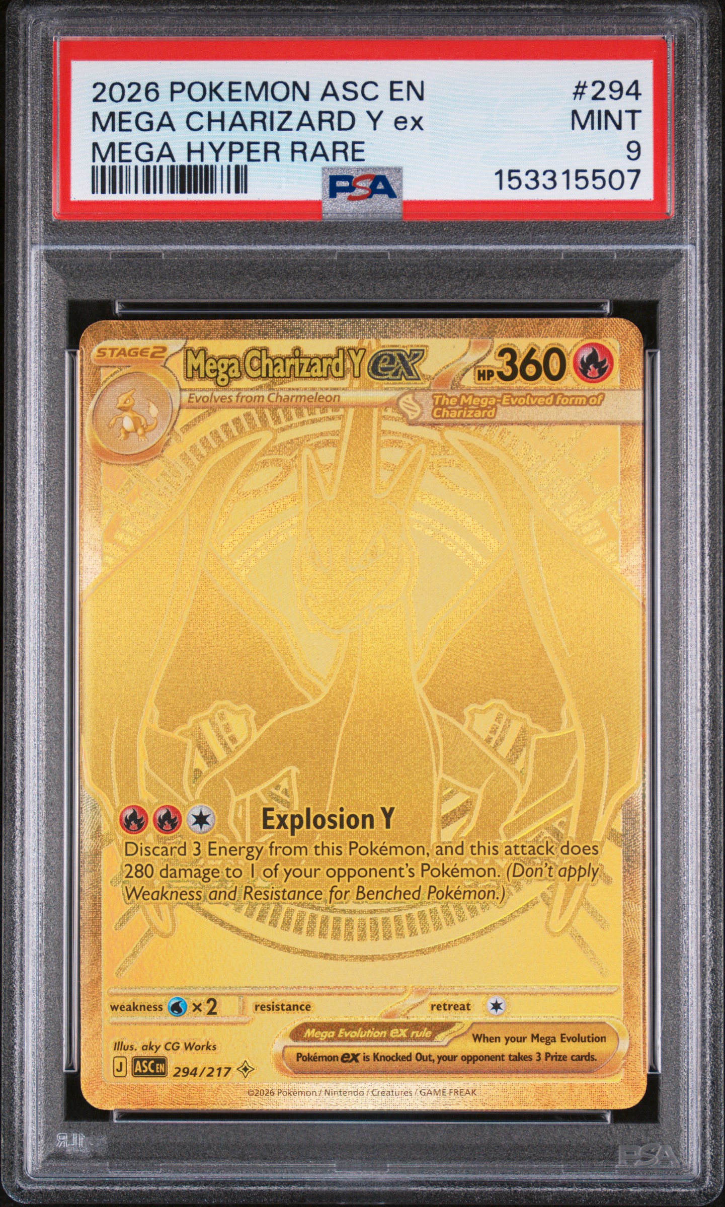 Mega Charizard Y EX