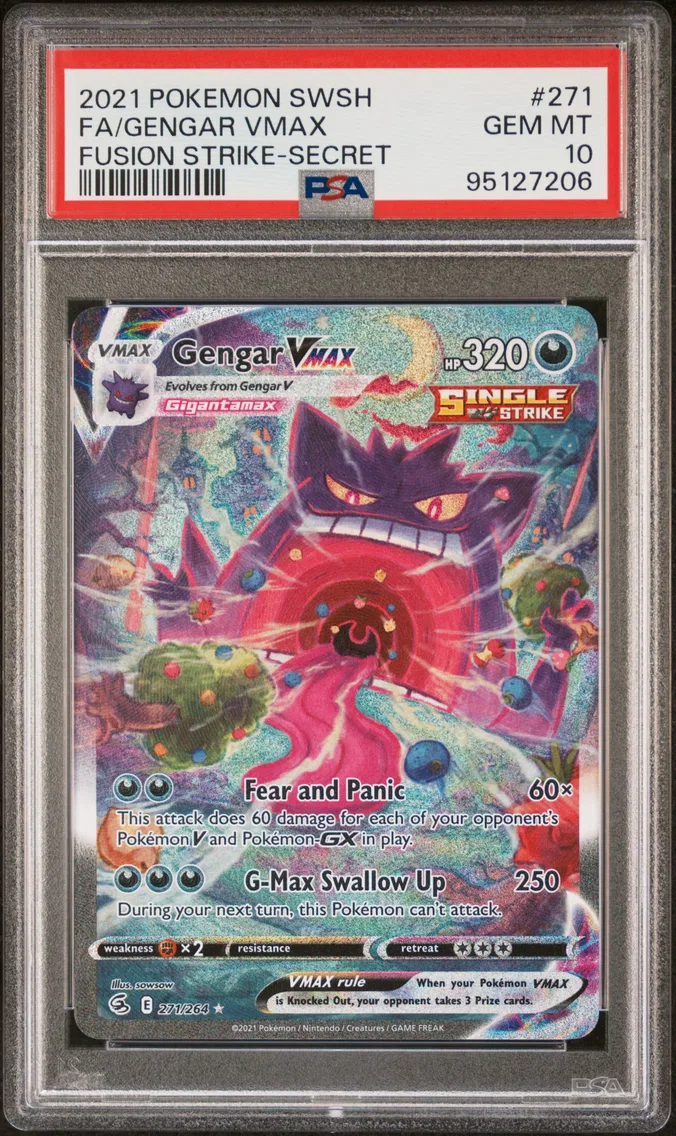 2021 #271 Full Art/Gengar Vmax P
