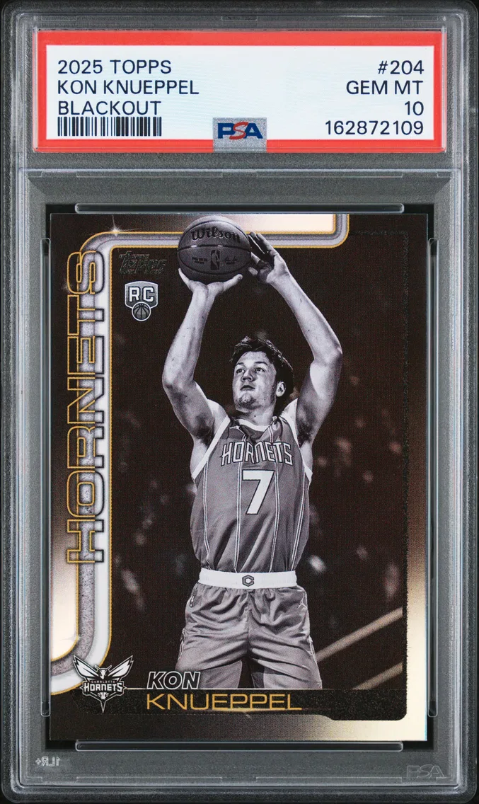2025 #204 Kon Knueppel PSA 10 Topps