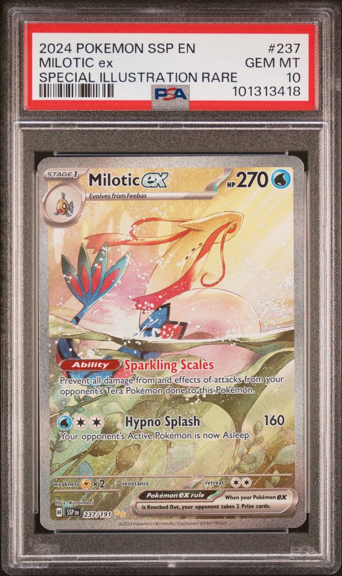 2024 #237 Milotic EX PSA 10 Ssp 