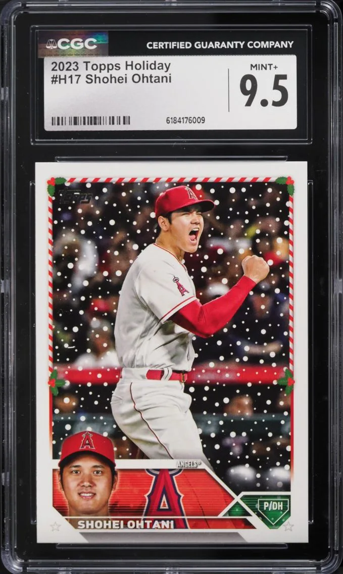 2023 #H17 Shohei Ohtani CGC 9.5 Topps Holiday