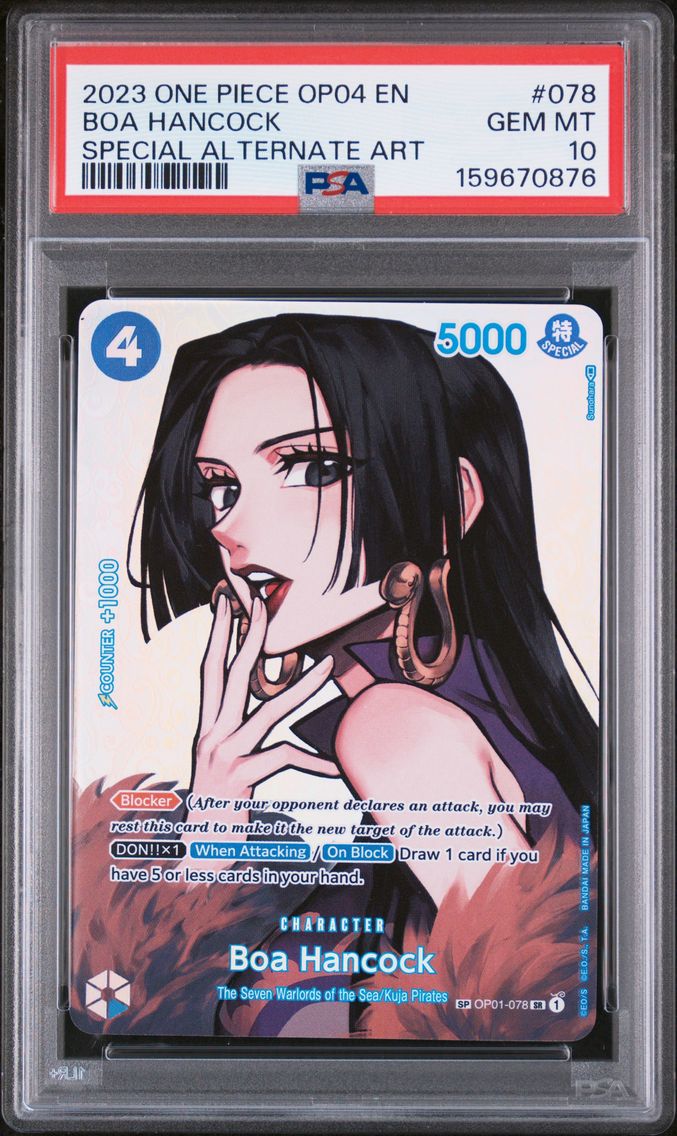 2023 #078 Boa Hancock PSA 10 One