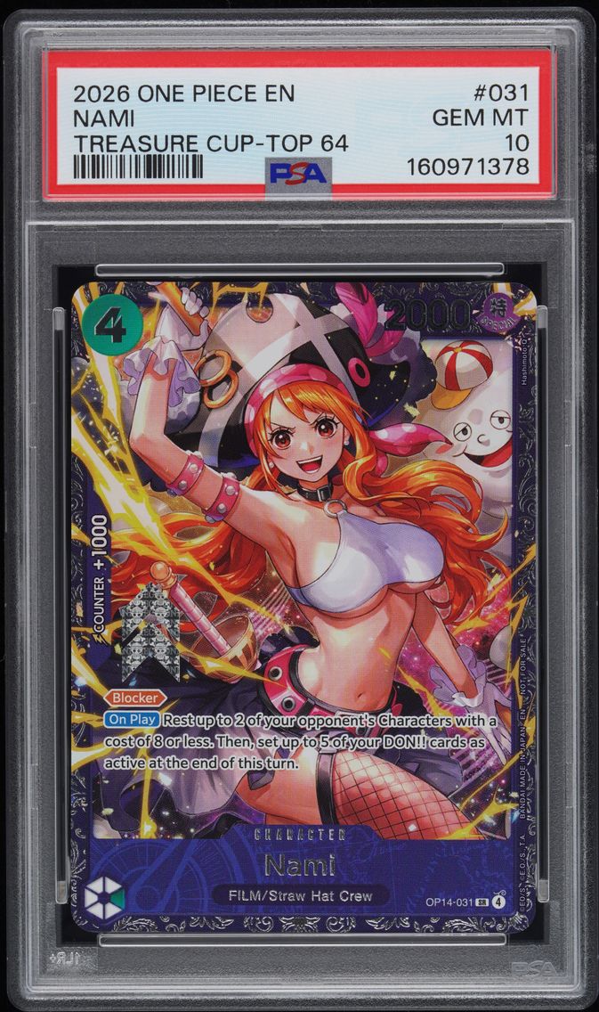 2026 #031 Nami PSA 10 One Piece 