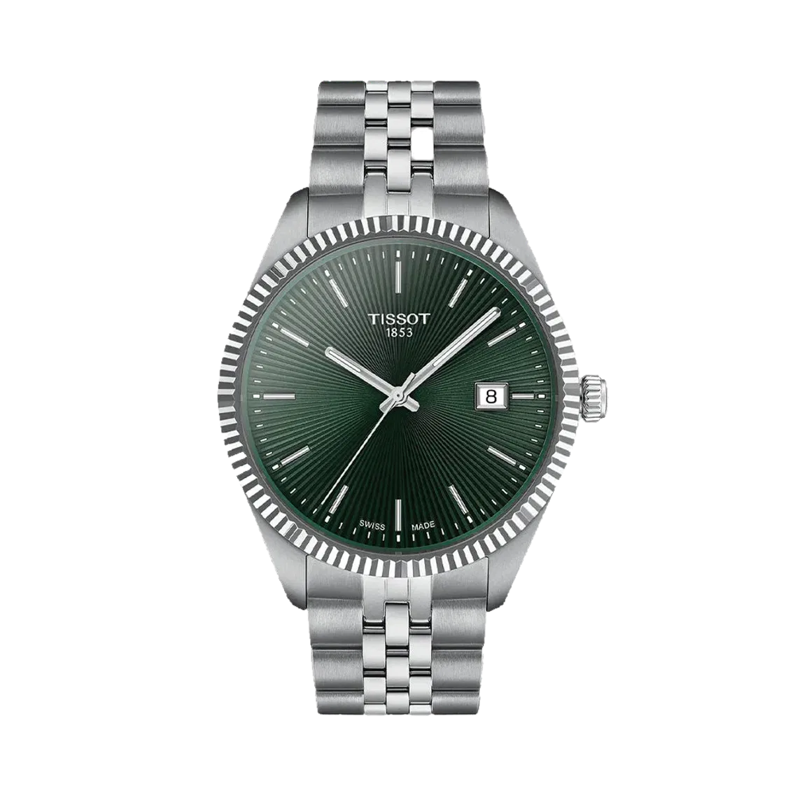 Tissot Ballade Quartz 40mm - Green on Bracelet