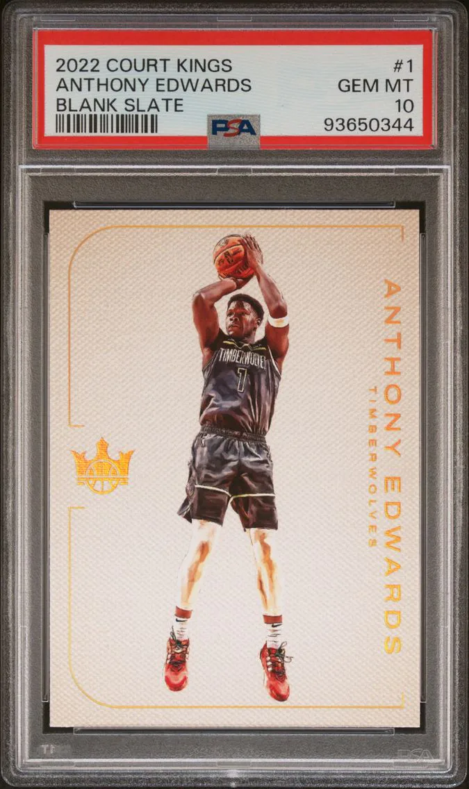 2022 #1 Anthony Edwards PSA 10 P