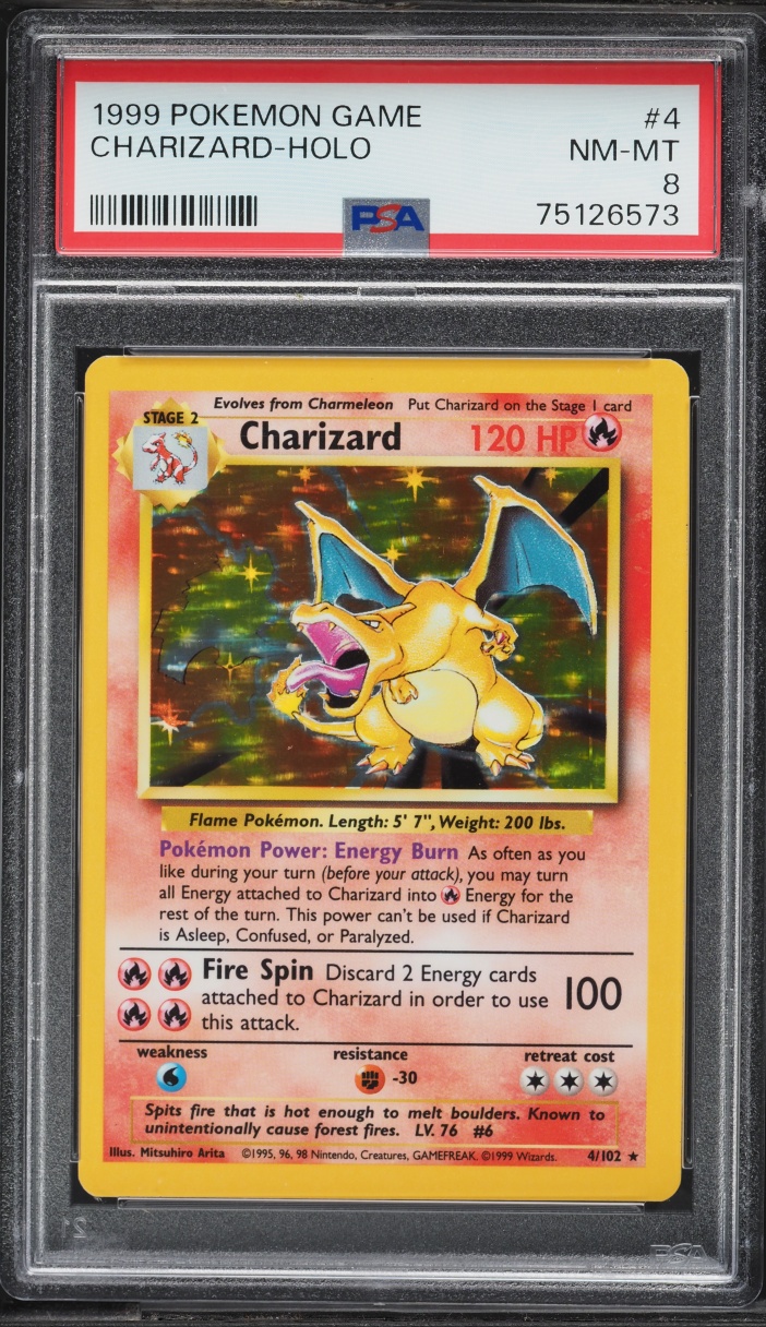 Base Set Holo Charizard NM-MT