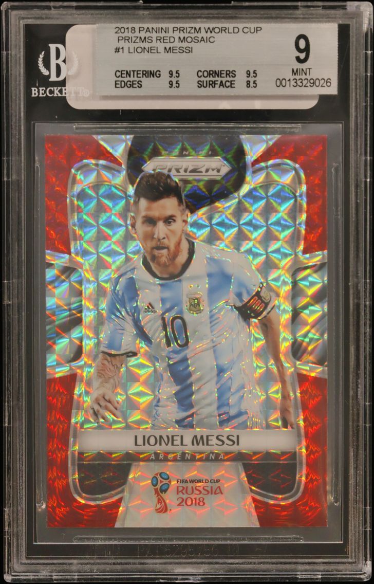 2018 #1 Lionel Messi BGS 9 Panin