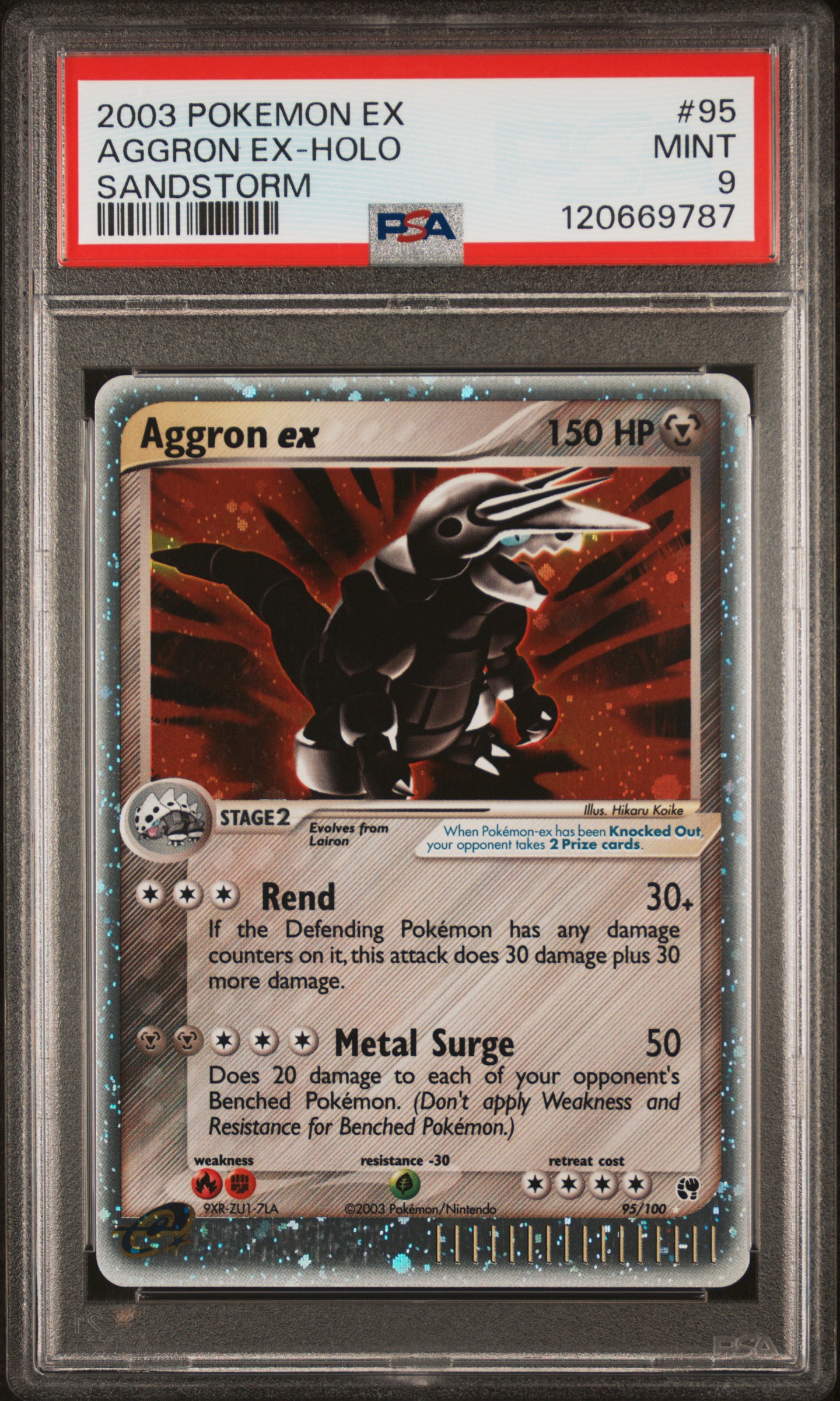 Aggron EX-Holo