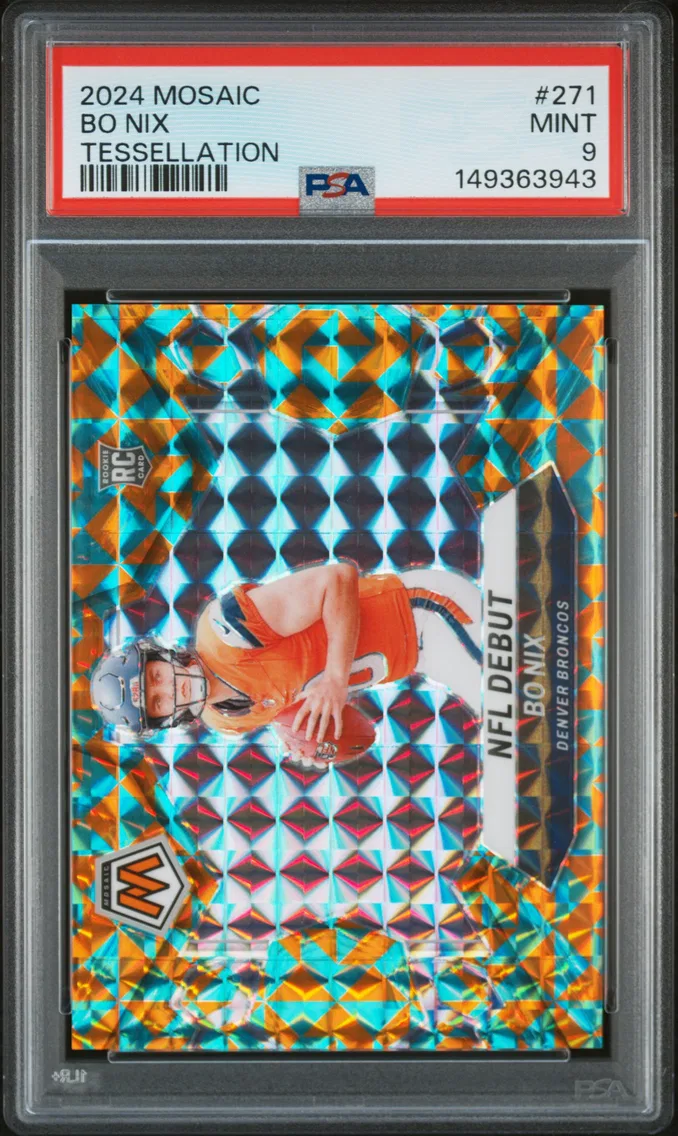 2024 #271 Bo Nix PSA 9 Panini Mo