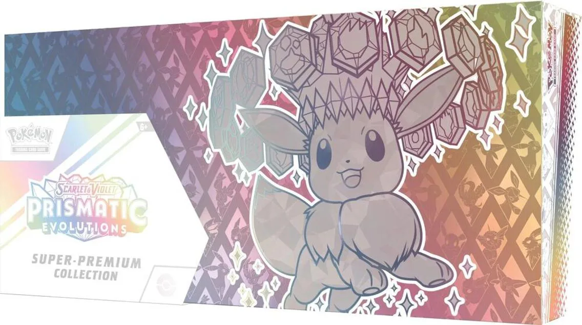 Pokemon TCG: Scarlet & Violet Prismatic Evolutions Super-Premium Collection
