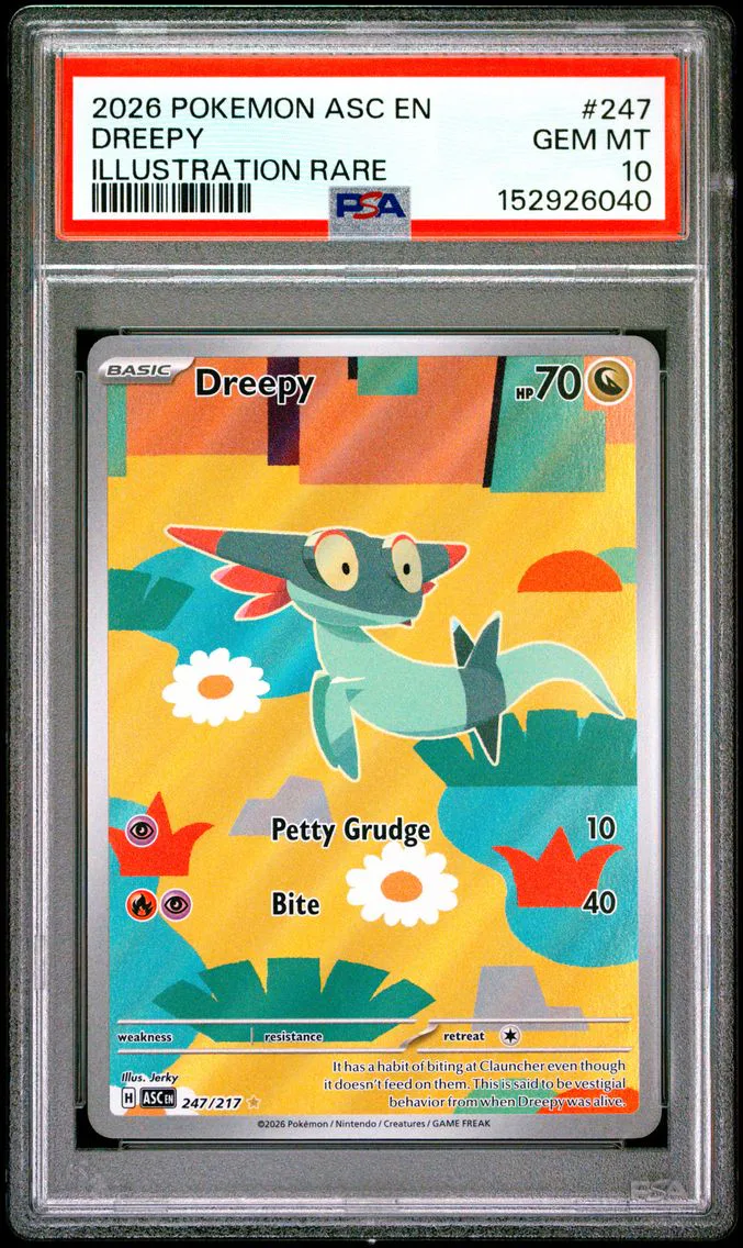 2026 #247 Dreepy PSA 10 Asc EN-Ascended Heroes