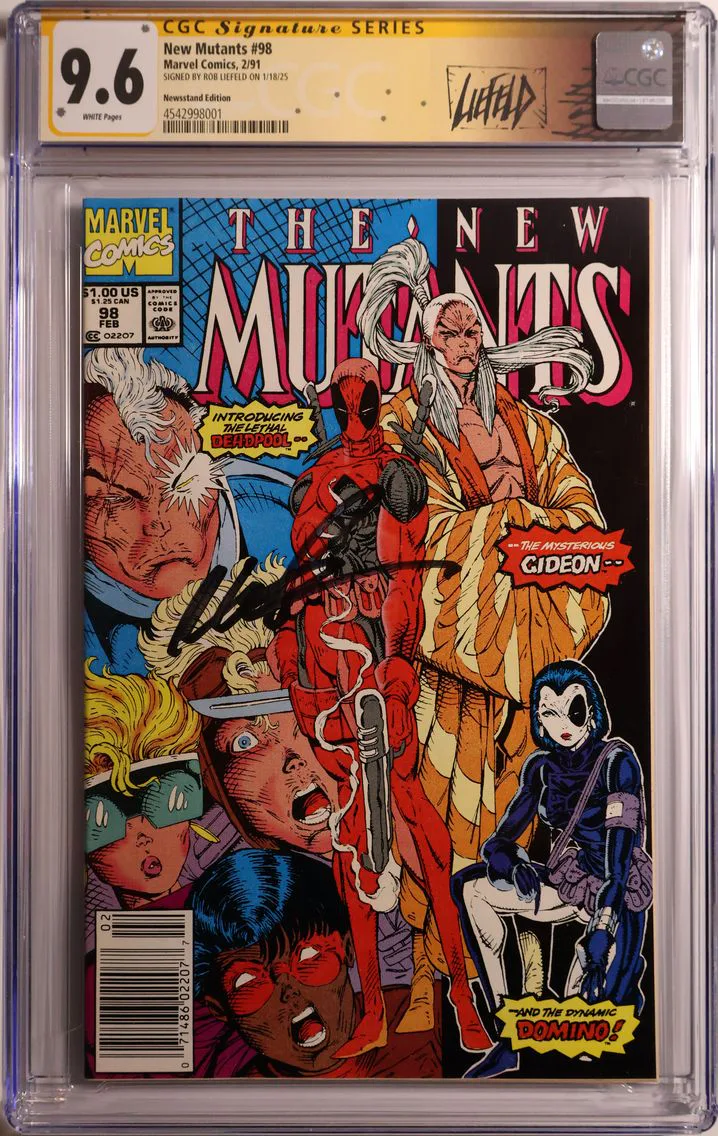 1991 #NA 1991 New Mutants #98 CGC 9.6 Marvel Comics CGC 9.6