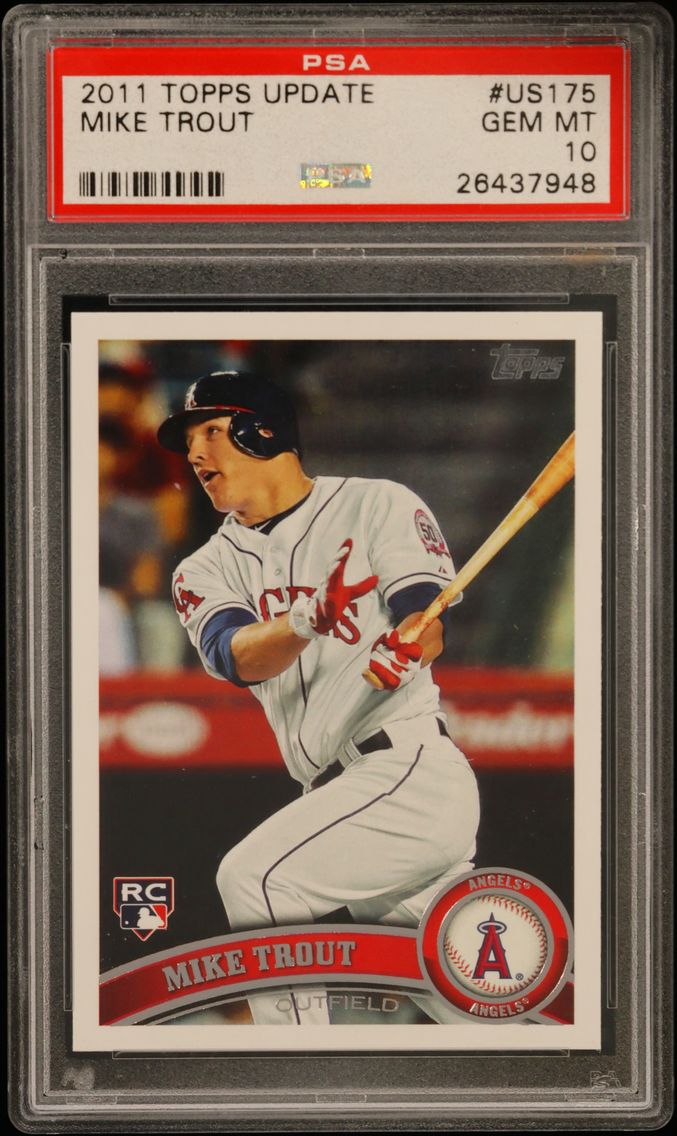 2011 #US175 Mike Trout PSA 10 To