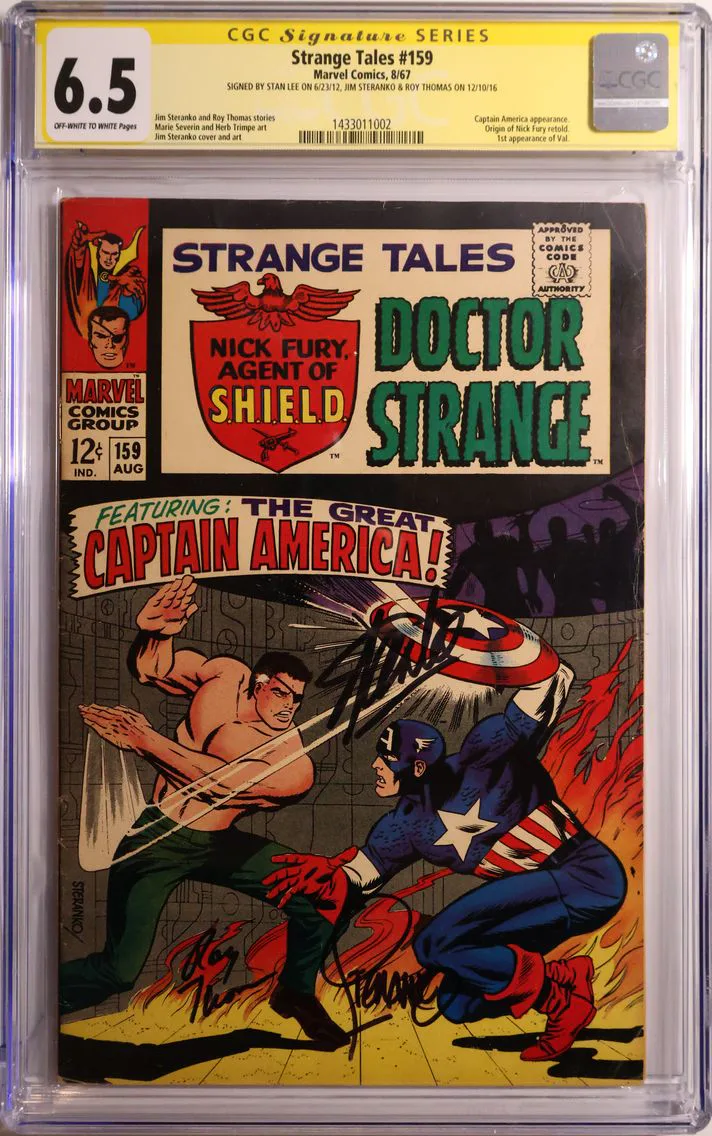 1967 #NA 1967 Strange Tales #159 CGC 6.5 Marvel Comics CGC 6.5