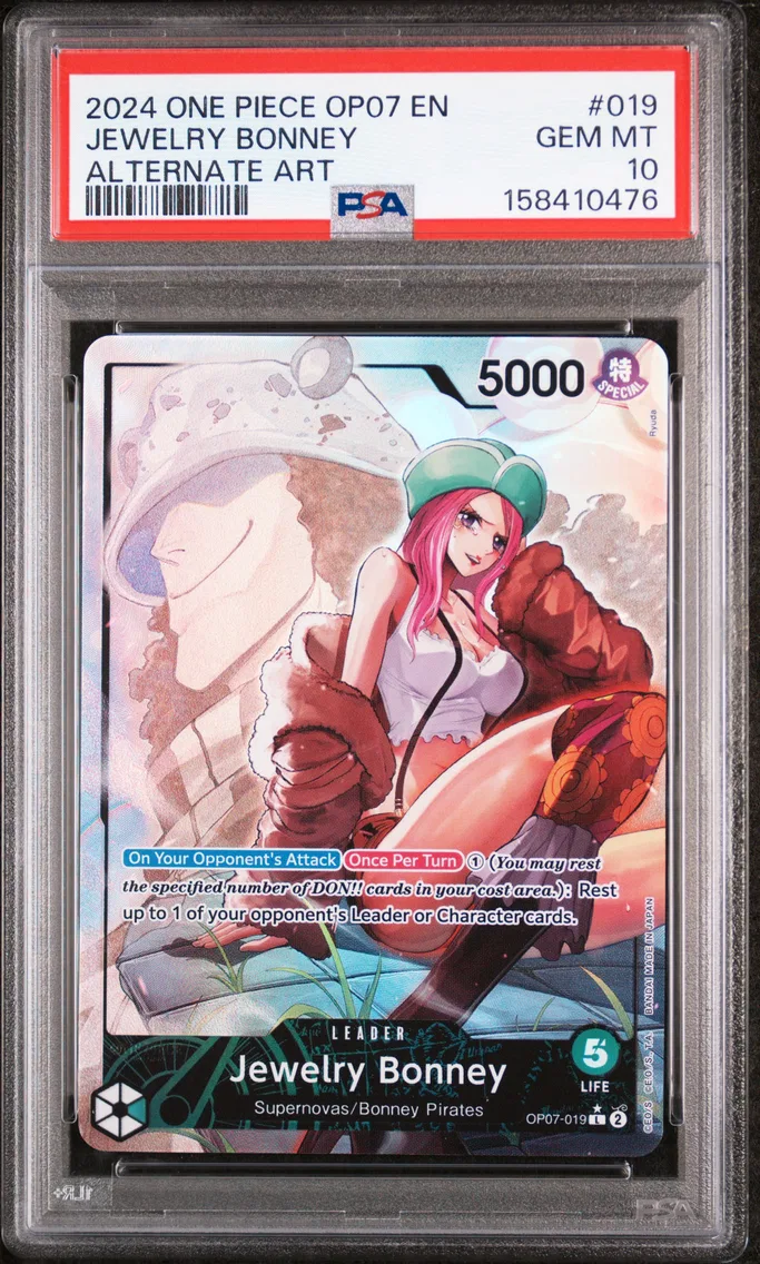 2024 #019 Jewelry Bonney PSA 10 One Piece OP07-500 Years in the Future