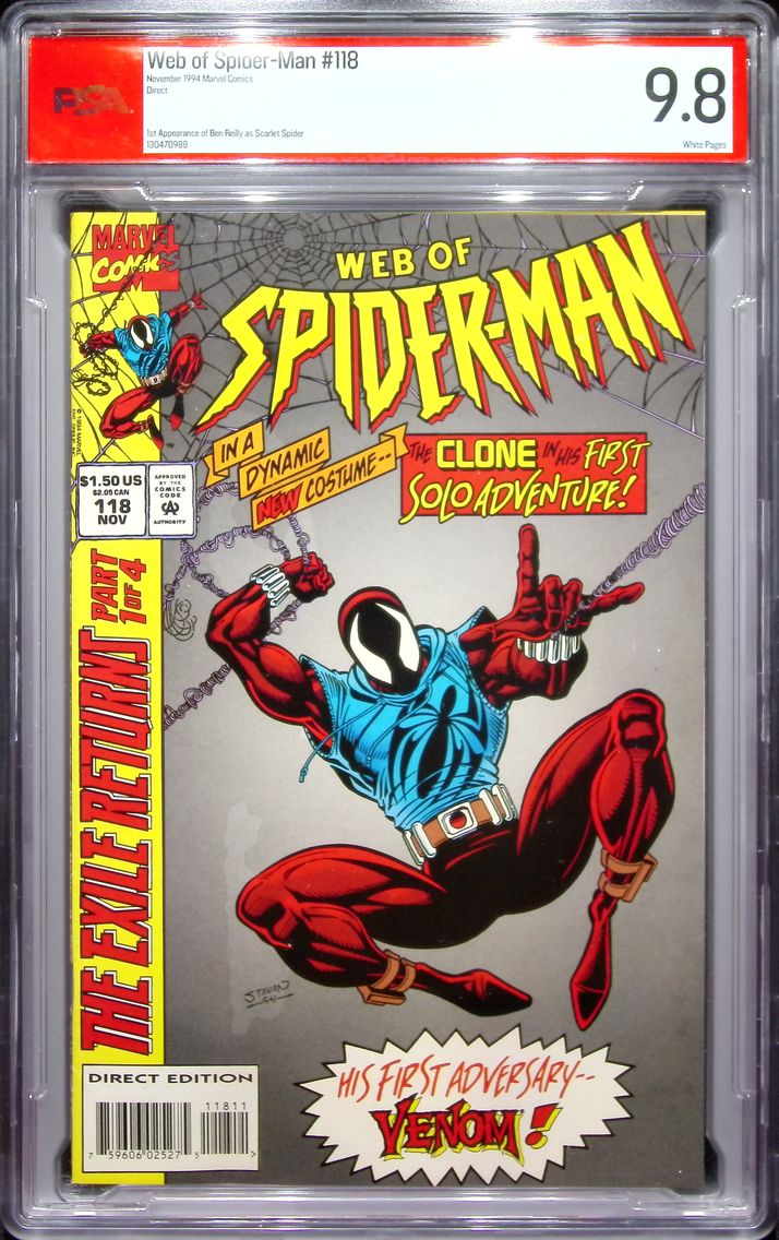 1994 Web of Spider-Man #118 CBCS