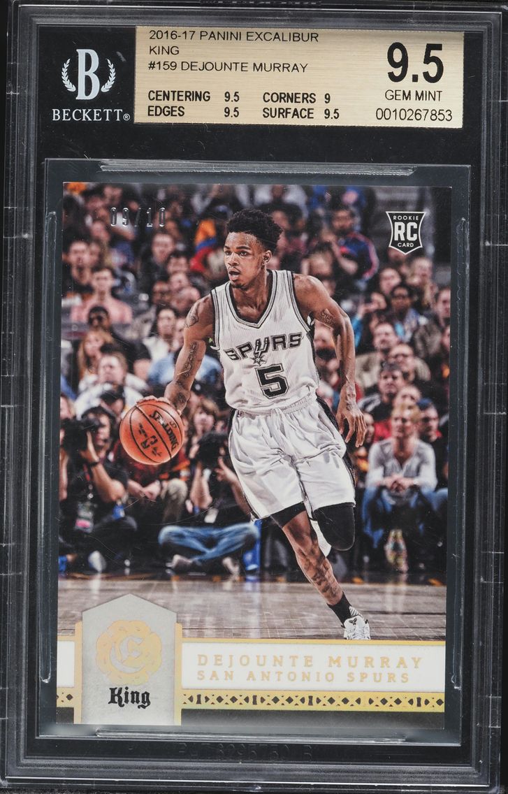 2016 #159 Dejounte Murray BGS 9.
