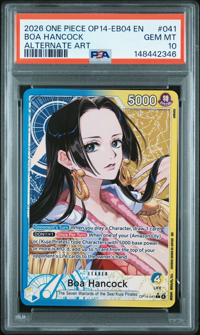 2026 #041 Boa Hancock PSA 10 One
