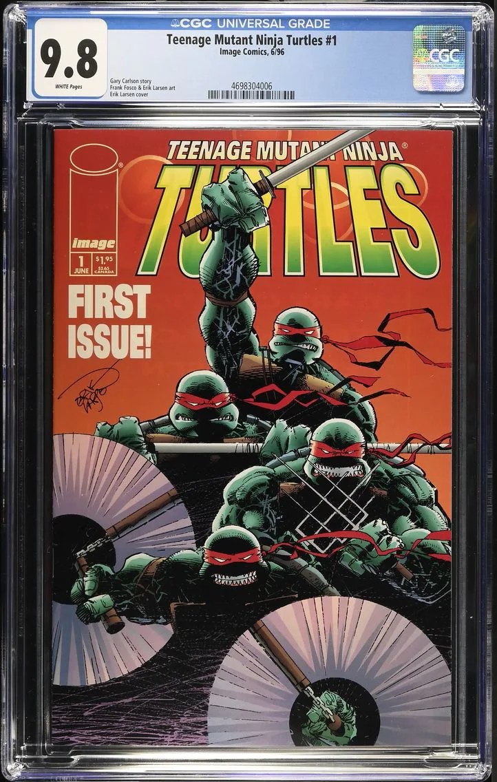 1996 Teenage Mutant Ninja Turtles #1 CGC 9.8 Image Comics