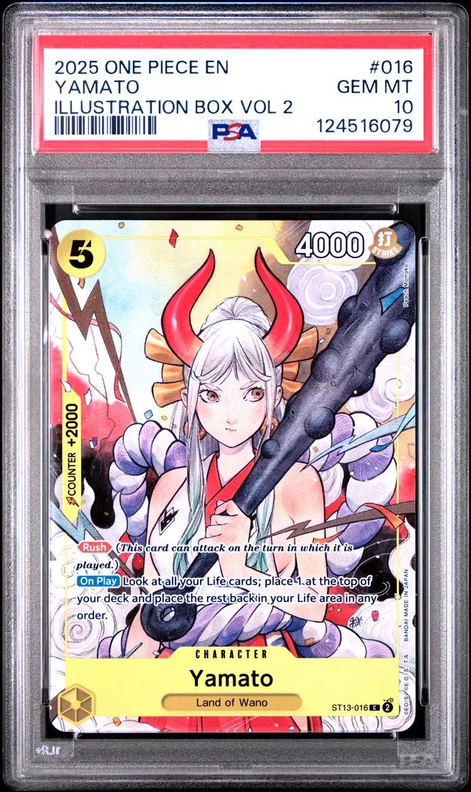 2025 #016 Yamato PSA 10 One Piece Promos