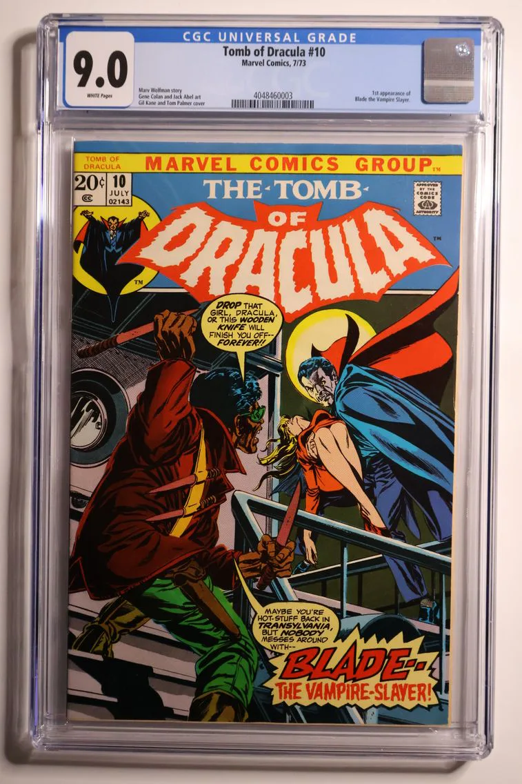 1973 Tomb of Dracula #10 CGC 9.0 Marvel Comics