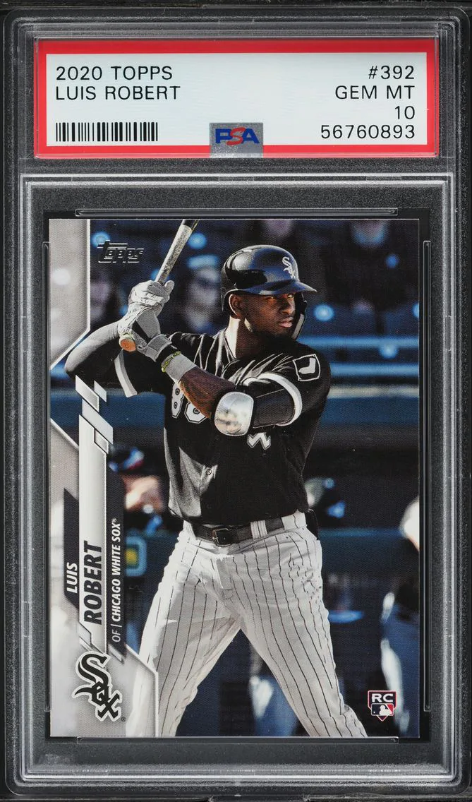 2020 Topps Luis Robert ROOKIE #392 PSA 10 GEM MINT