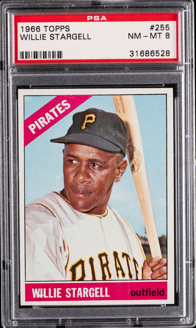 1966 #255 Willie Stargell PSA 8