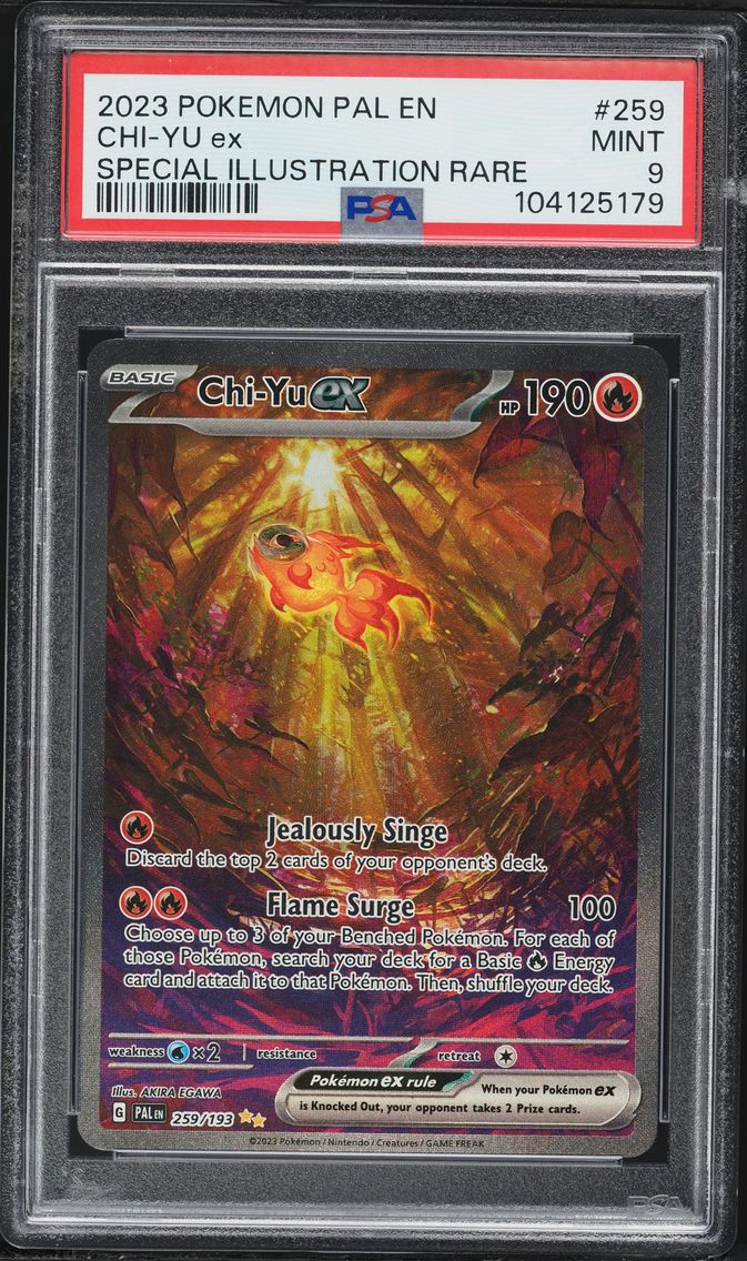 2023 #259 Chi-YU EX PSA 9 Pal EN-Paldea Evolved Pokemon