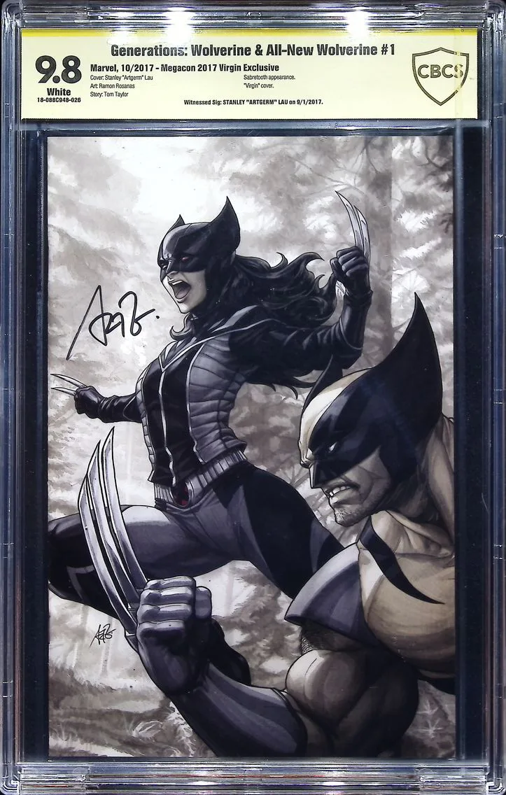 2017 Generations: Wolverine & All-New Wolverine #1 CBCS 9.8 Marvel Comics