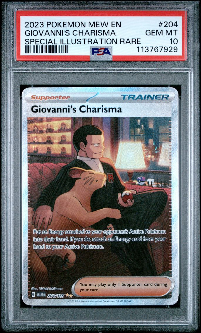 Giovanni's Charisma - 204/165