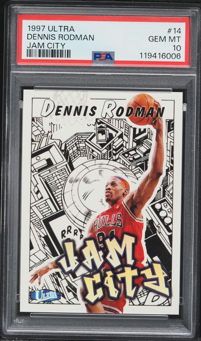 1997 #14 Dennis Rodman PSA 10 Ul