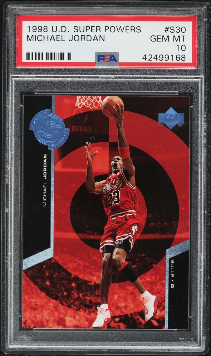 1998 #S30 Michael Jordan PSA 10