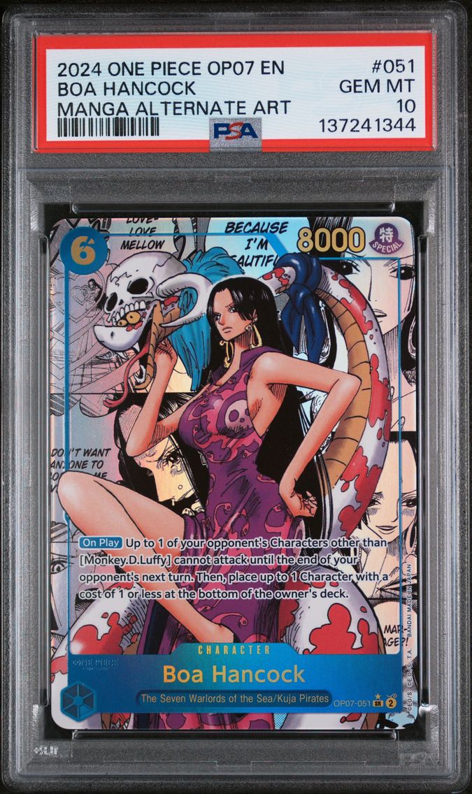 2024 #051 Boa Hancock PSA 10 One