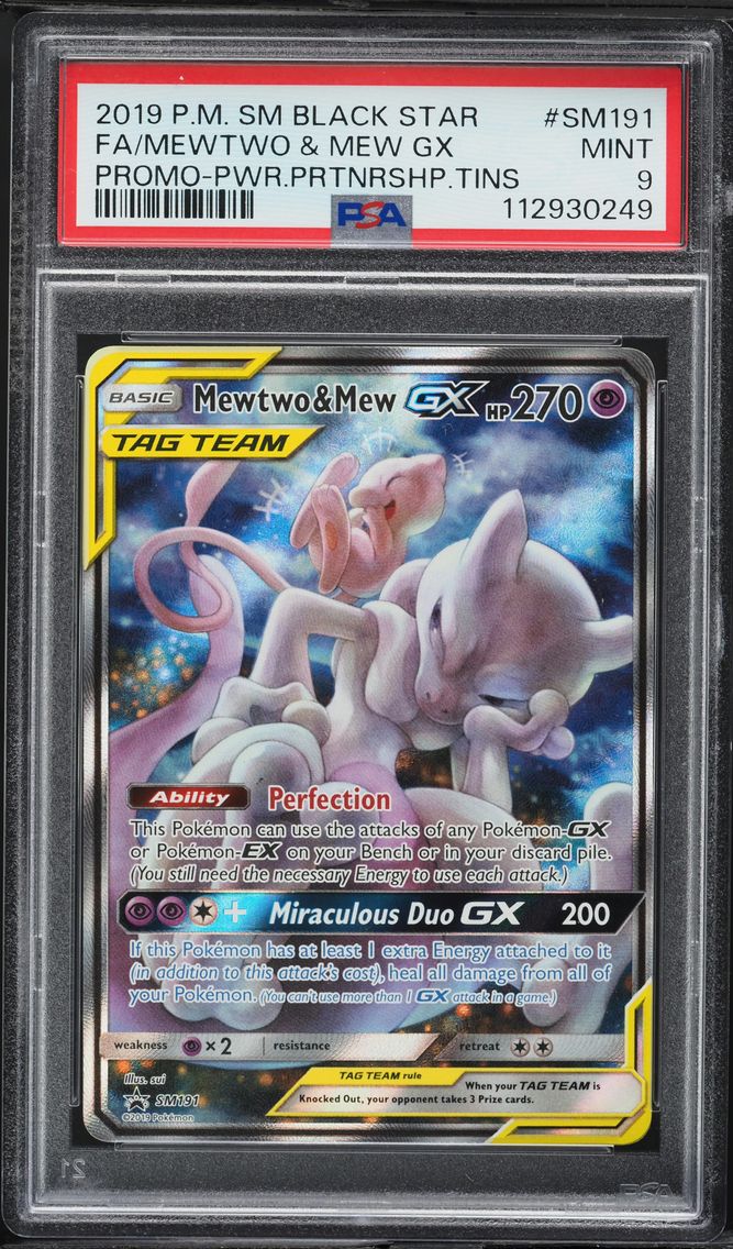2019 #SM191 Full Art/Mewtwo & Me