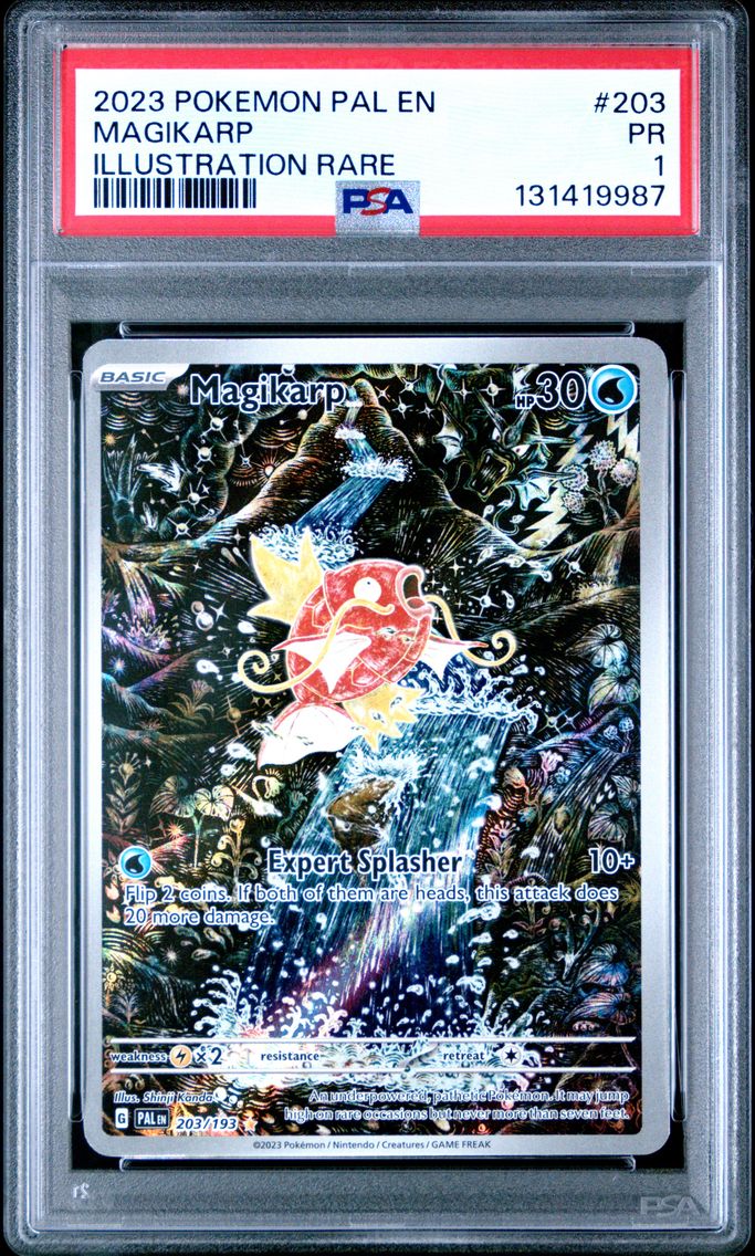 2023 #203 Magikarp PSA 1 Pal EN-