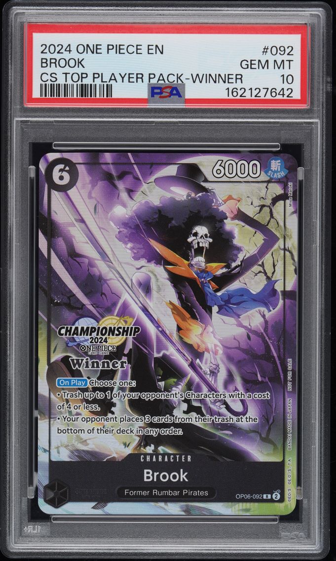 2024 #092 Brook PSA 10 One Piece