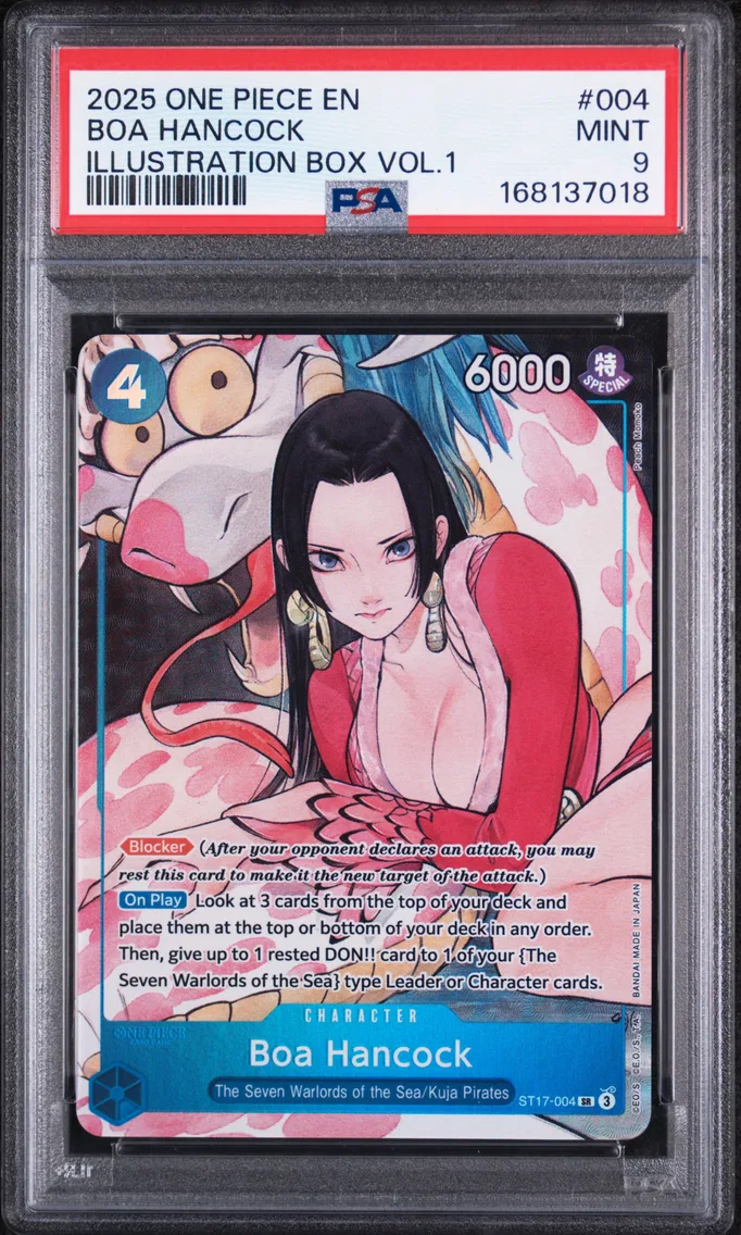 2025 #004 Boa Hancock PSA 9 One Piece Promos