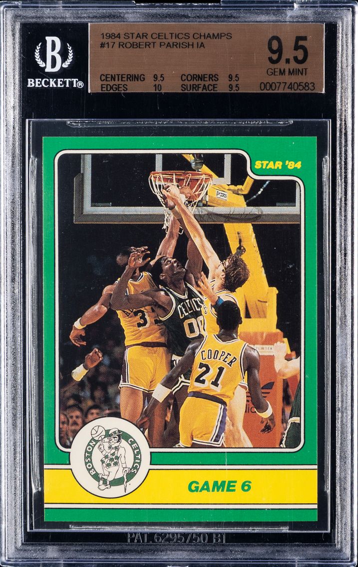 1984 #17 Robert Parish IA BGS 9.