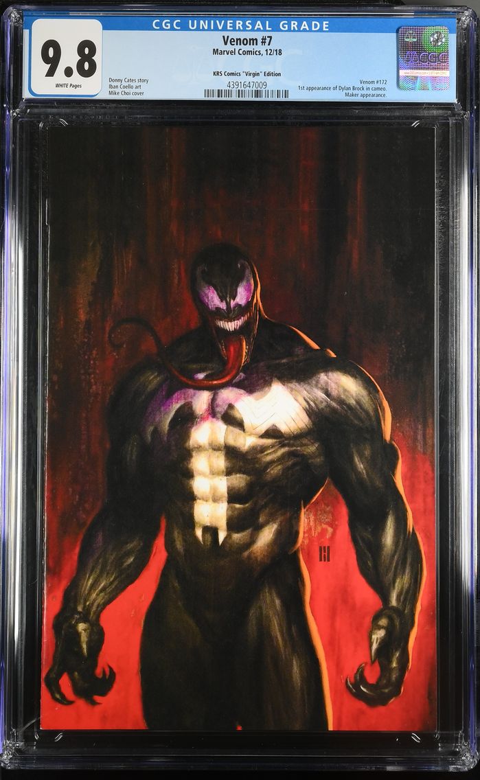 2018 Venom #7 CGC 9.8 Marvel Com