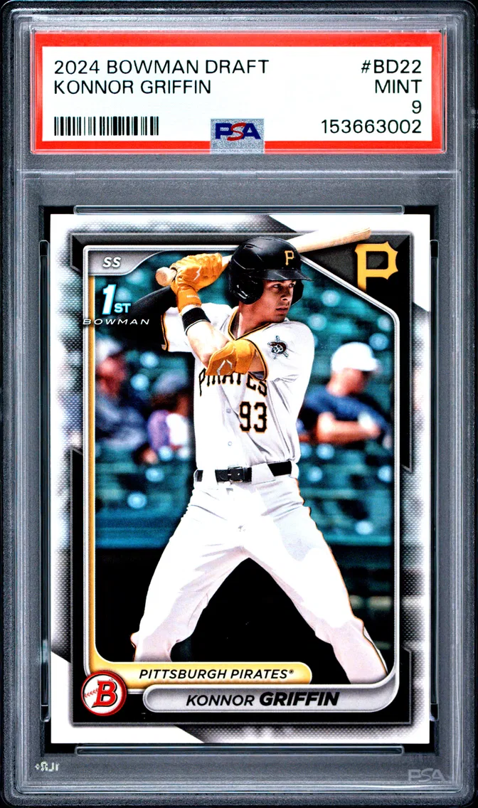 2024 #BD22 Konnor Griffin PSA 9 Bowman Draft