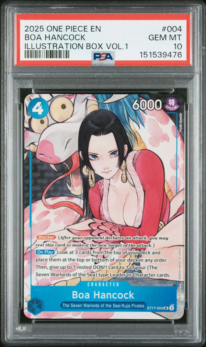 2025 #004 Boa Hancock PSA 10 One Piece Promos