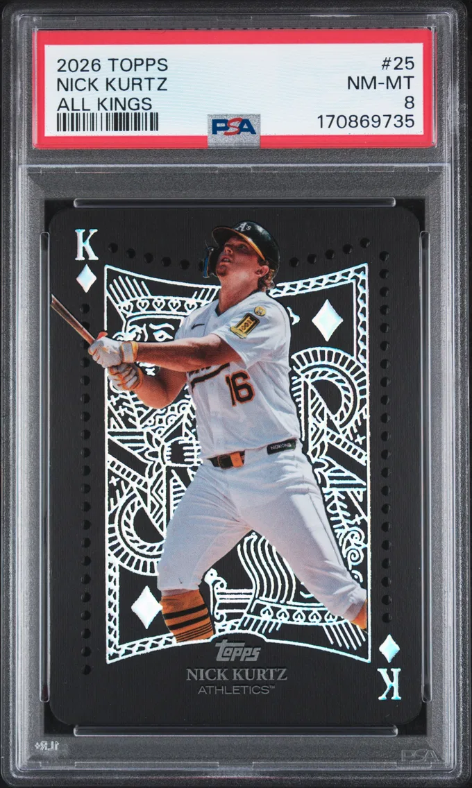 2026 #25 Nick Kurtz PSA 8 Topps 