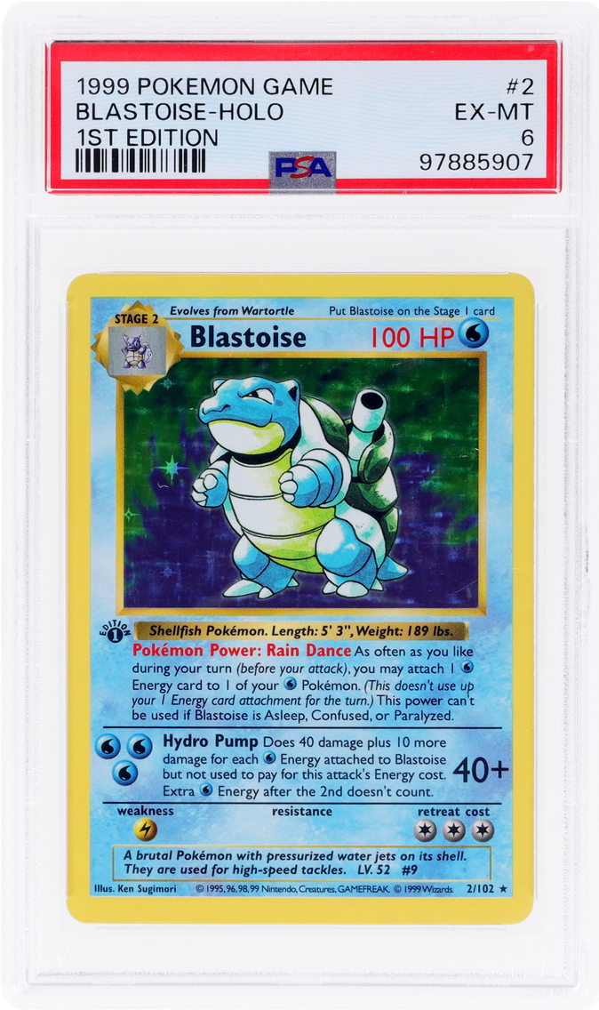 1999 #2 BASE SET HOLO 1ST EDITIO