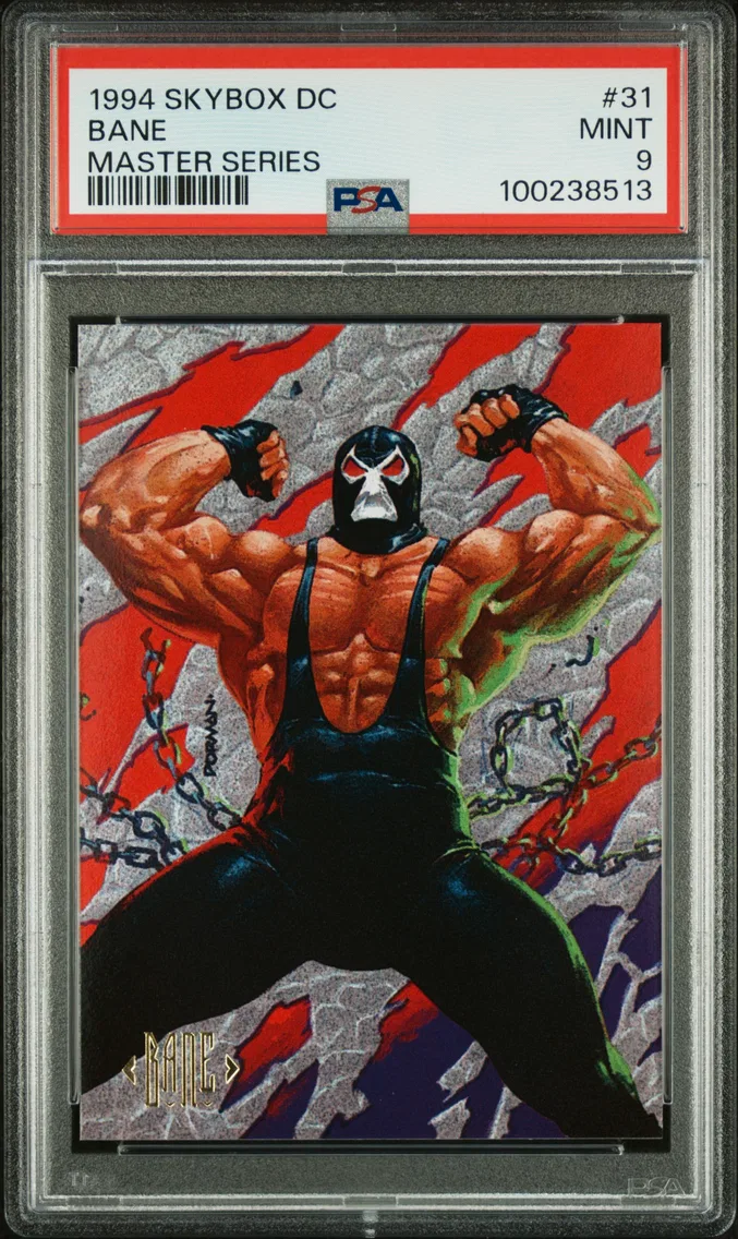 1994 #31 Bane PSA 9 Skybox DC Master Series