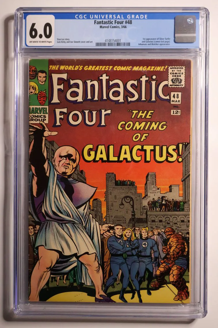 1966 Fantastic Four #48 CGC 6.0 Marvel Comics