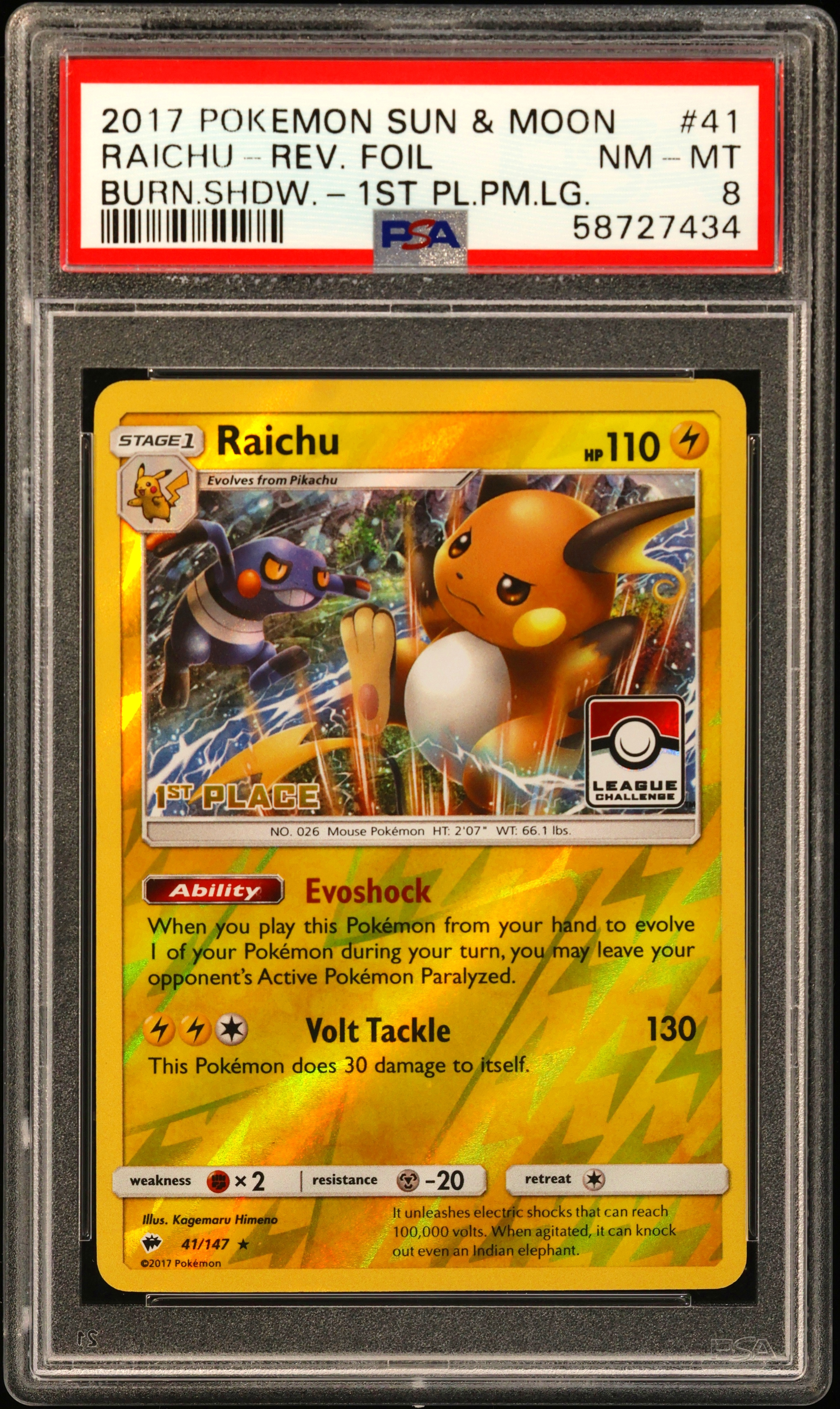 Raichu-Reverse Foil
